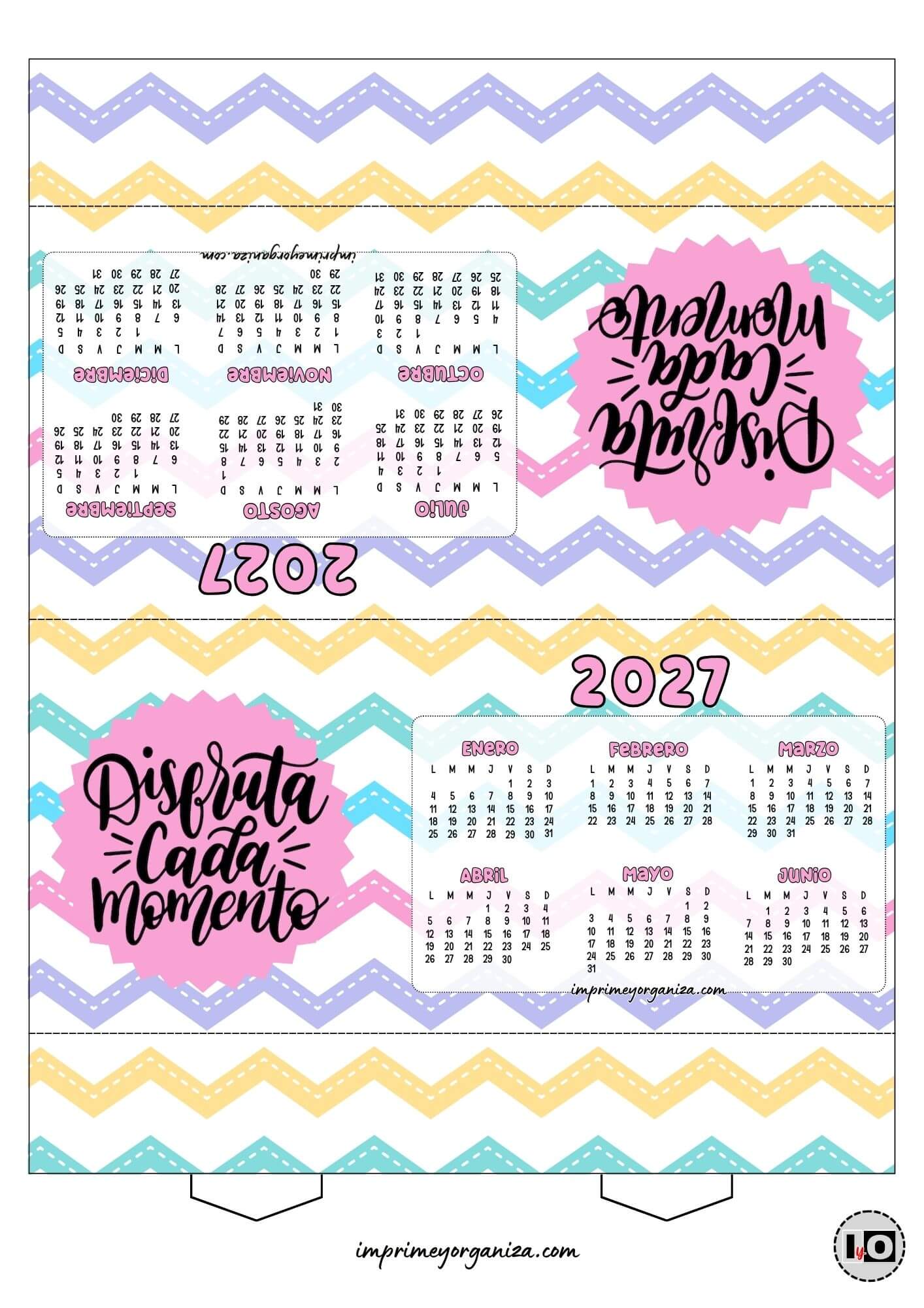 Calendario Carpa 2027 Disfruta