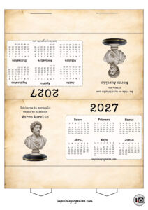 Calendario Carpa 2027 Marco Aurelio