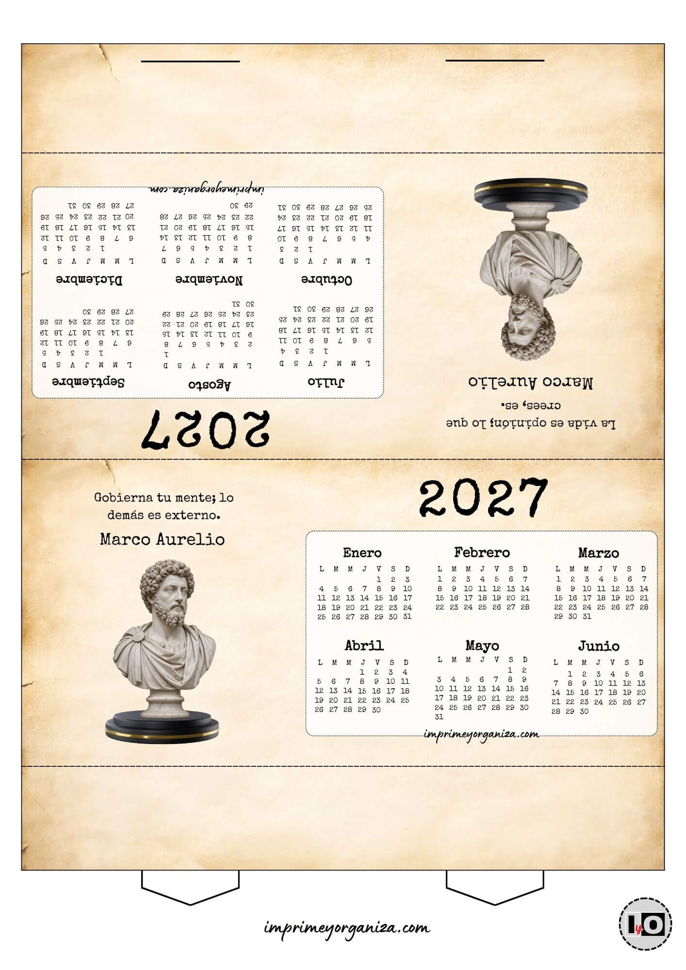 Calendario Carpa 2027 Marco Aurelio