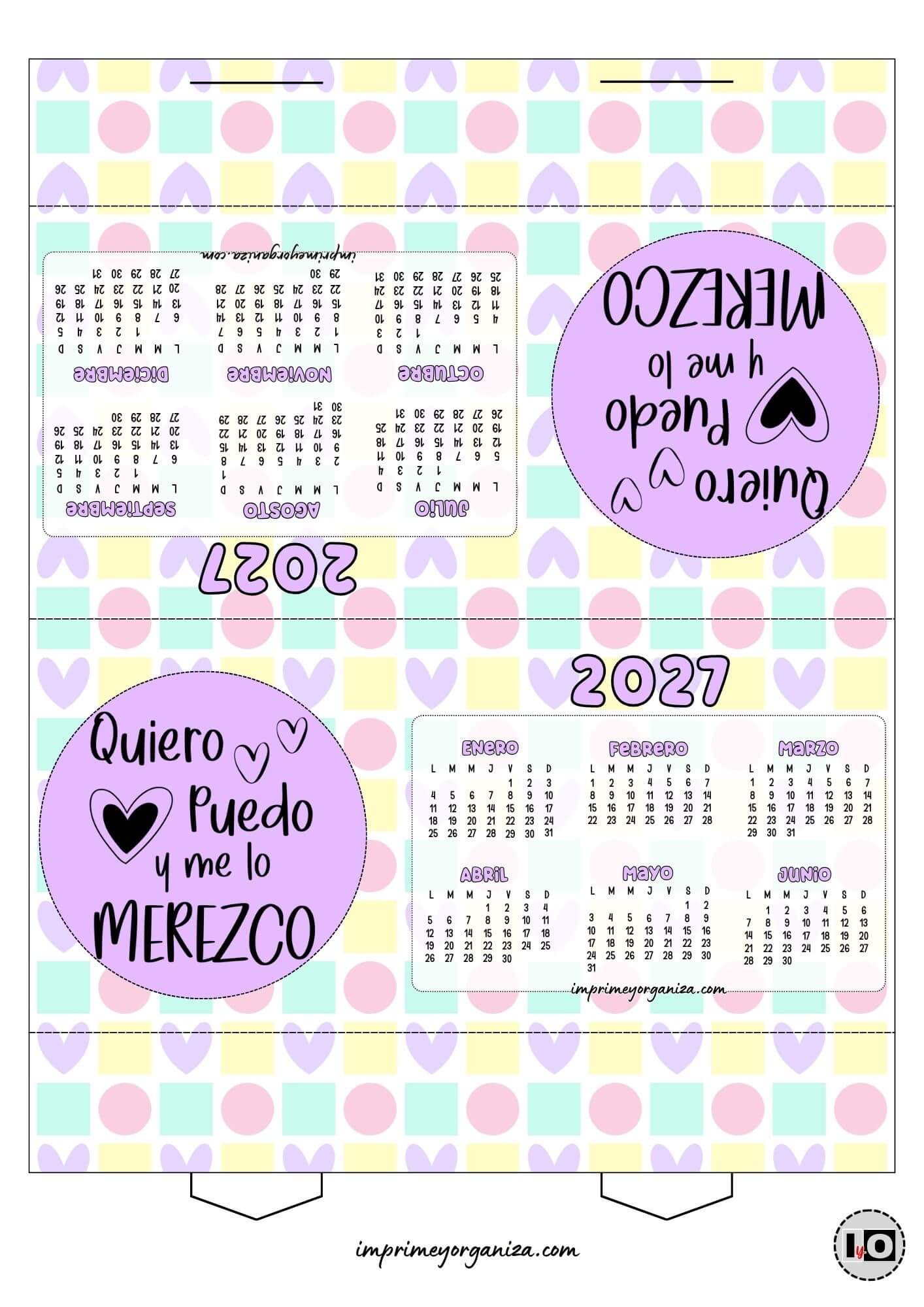 Calendario Carpa 2027 Me lo Merezco