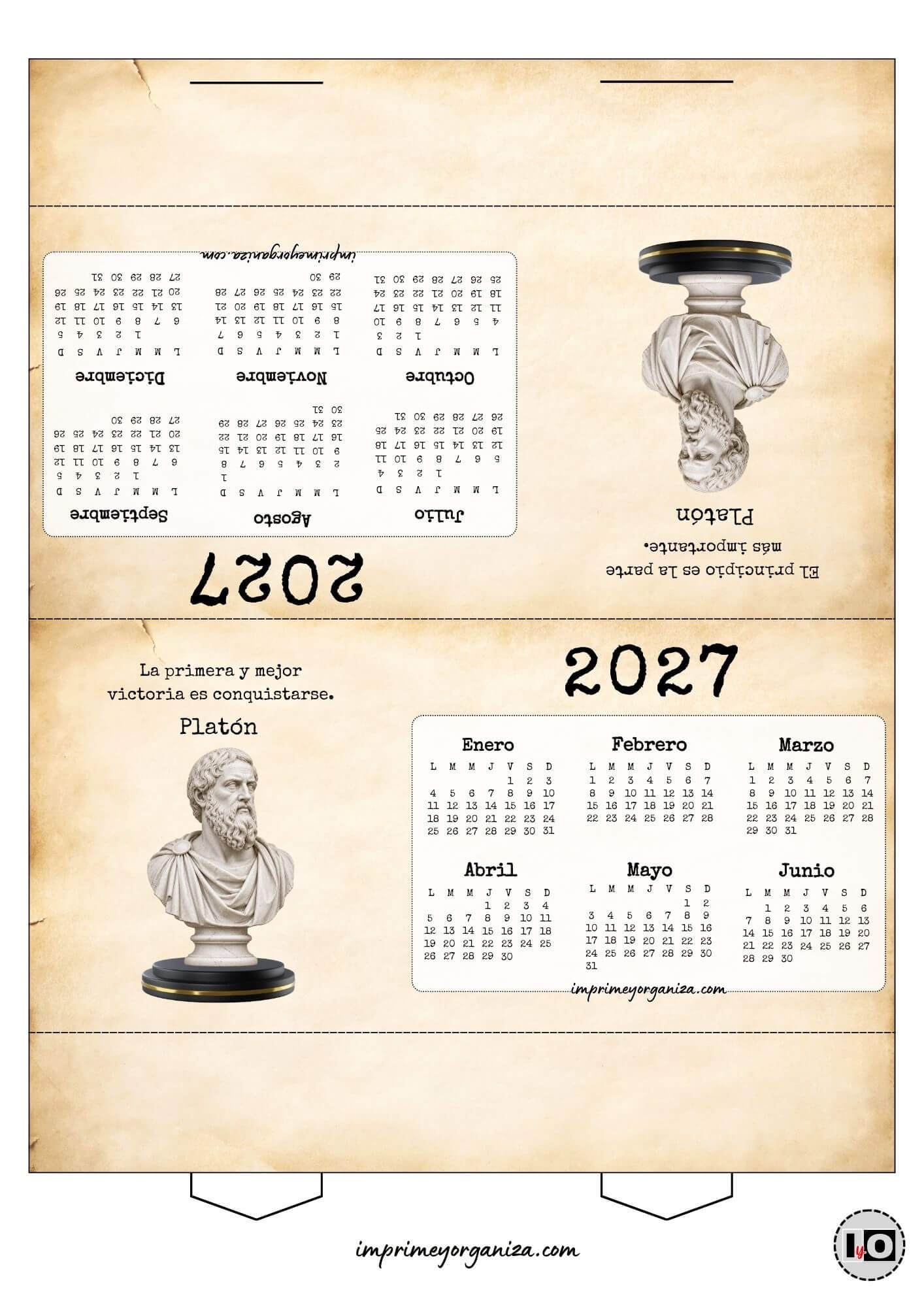 Calendario Carpa 2027 Platón
