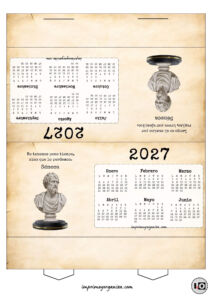 Calendario Carpa 2027 Séneca