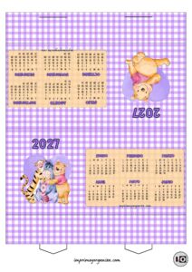 Calendario Carpa 2027 Winnie