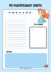 Planificador Diario Ariel