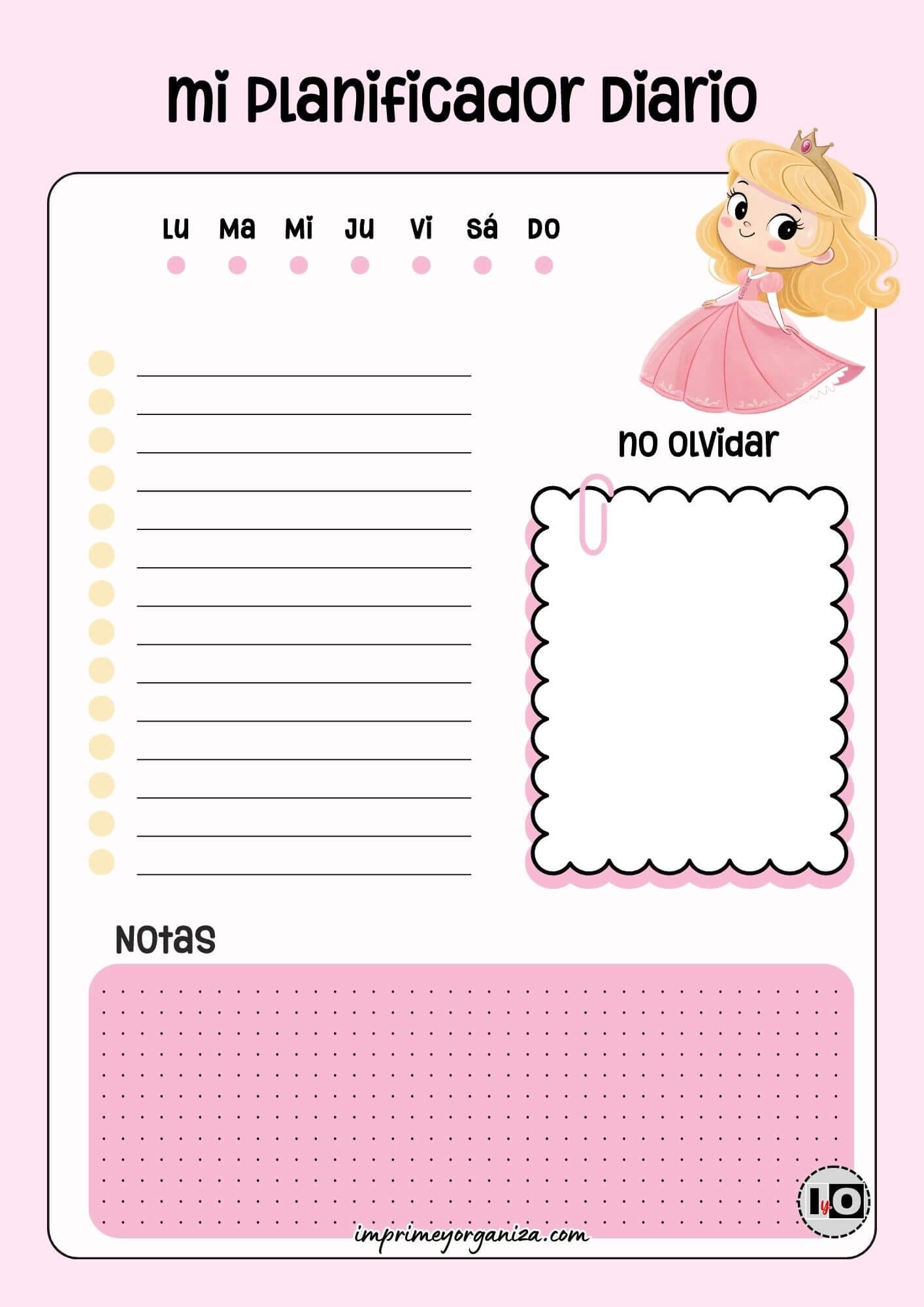Planificador Diario Aurora