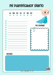 Planificador Diario Elsa