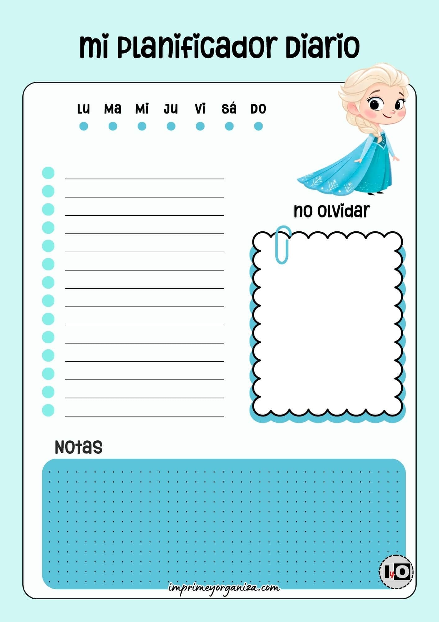 Planificador Diario Elsa